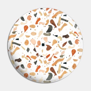 Vintage Terrazzo Pattern Pin