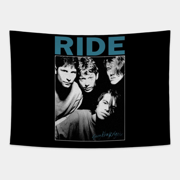 Shoegaze Band Britpop Ride Tapestry by Moderate Rock