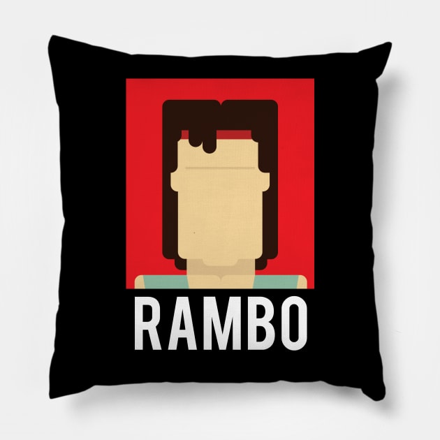 Rambo Pillow by TaylorH1