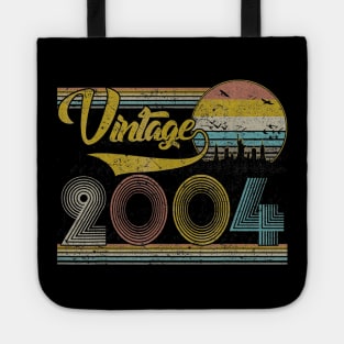 Classic 16th birthday gift for Men women Vintage 2004 Tote