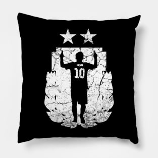 Messi (Argentina White) Pillow