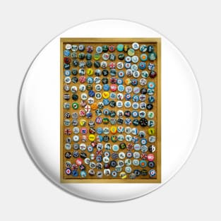 Music Buttons Badges Board Pin