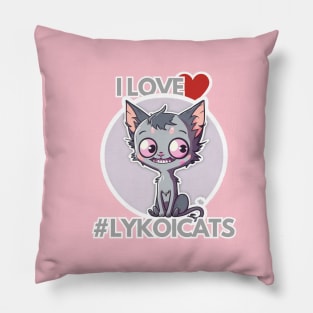 I love my Lykoi Cat Pillow