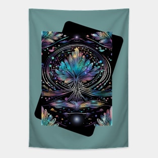 Tree of nature colorful Tapestry