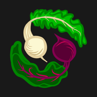 Yin Yang Vegetables "Turnip the Beet" T-Shirt