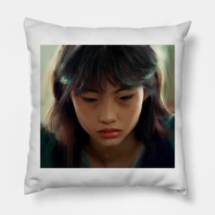 Kang Sae-byeok Portrait Pillow