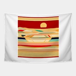 Sunset on the Desert Tapestry