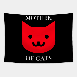 Cat Mom Tapestry