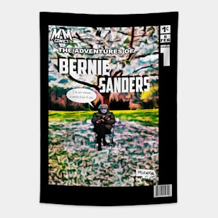 The Adventures of Bernie Sanders Tapestry