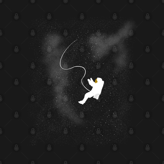 Lost Astronaut in Outer Space by ro83land