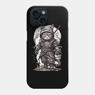 ninja cat Phone Case