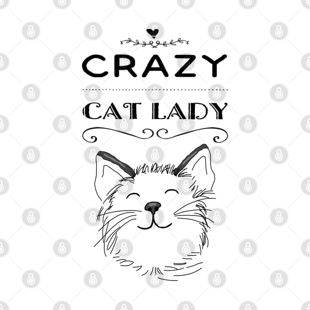 Crazy cat lady by D&S Designs