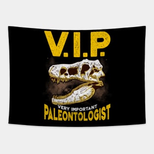 Cute & Funny V.I.P Very Important Paleontologist Tapestry