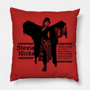 stevie nicks fly pose Pillow