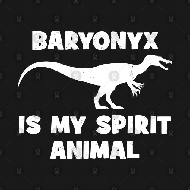 Baryonyx is my spirit animal by NicGrayTees