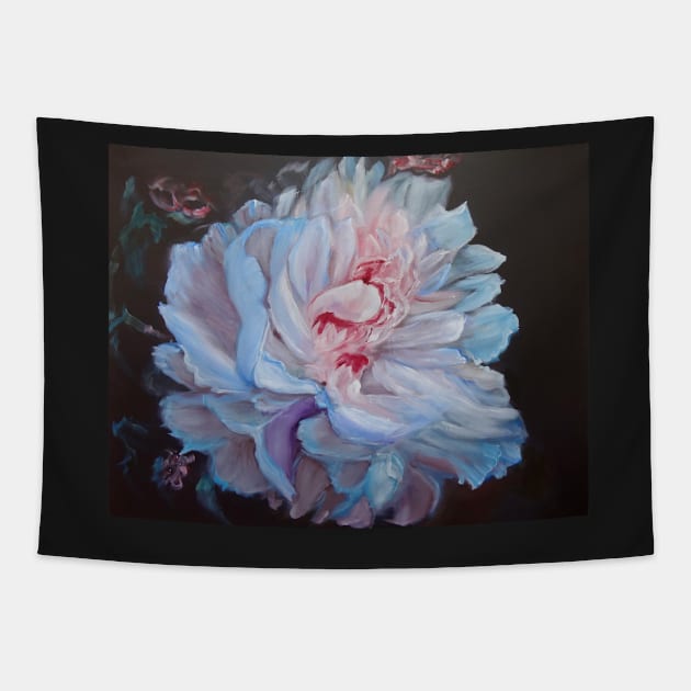 Peony Splendor Tapestry by jennyleeandjim