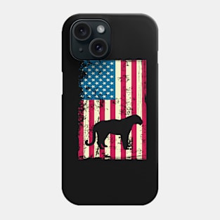 Tiger American Flag Usa Patriotic 4Th Of July Phone Case