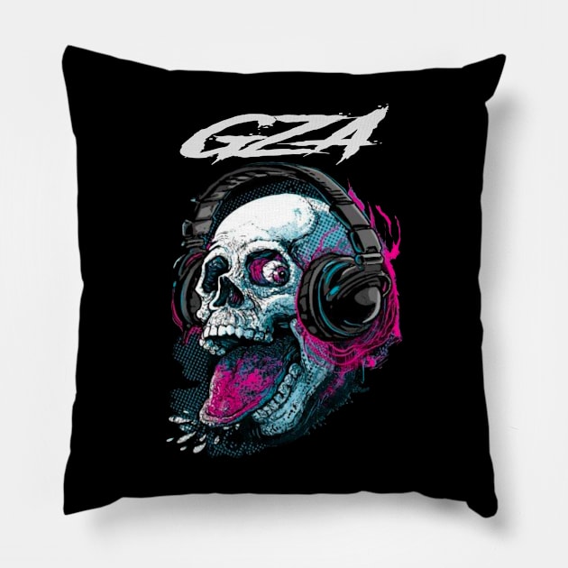 GZA RAPPER Pillow by Tronjoannn-maha asyik 