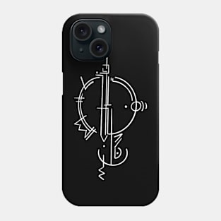 AbstrAct Pencil - Creation Phone Case