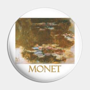 Water Lily Pond (1917) by Claude Monet Pin