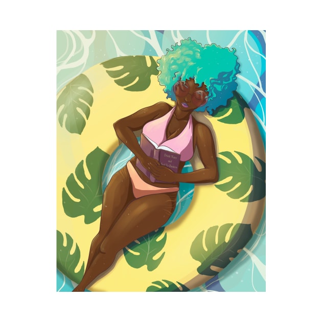 Pool Girl by Cosmic Holiday Studios