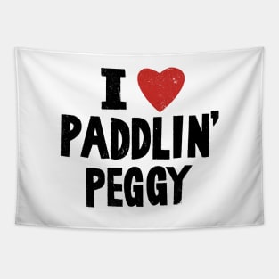 I Love Paddlin' Peggy Tapestry