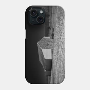 McPherson's Barn in Black and White Phone Case