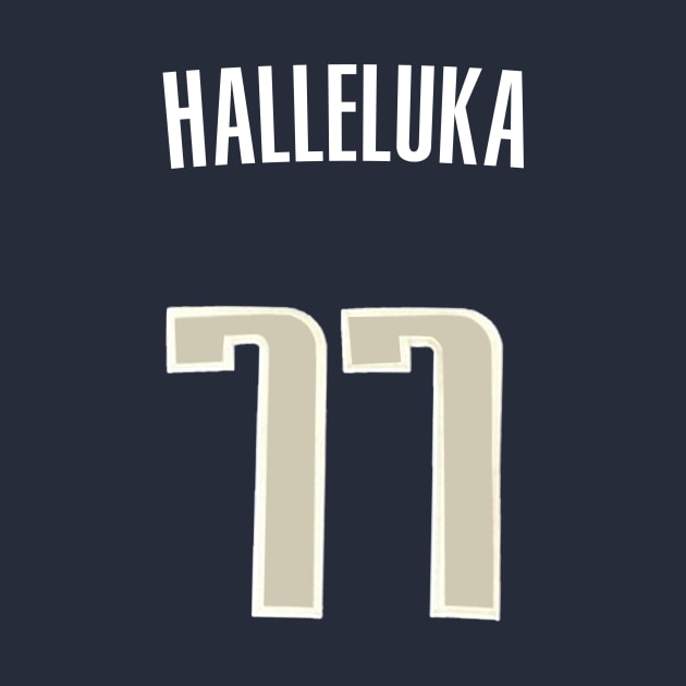 Luka Doncic 'Halleluka' Nickname Jersey - Dallas Mavericks by xavierjfong