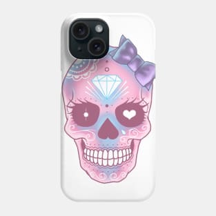 Candy skull Phone Case