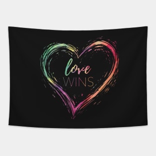 Love Wins Tapestry