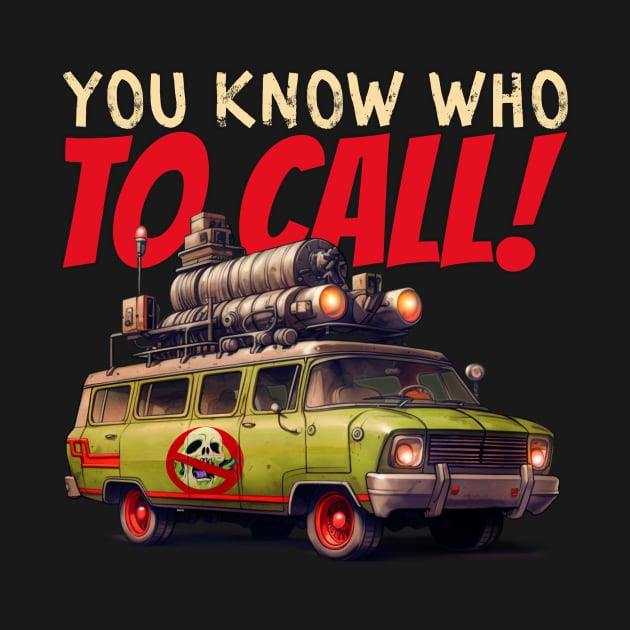 Who You Gonna Call Spooky Ghost by Tip Top Tee's