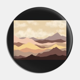 Dusty mountains Pin