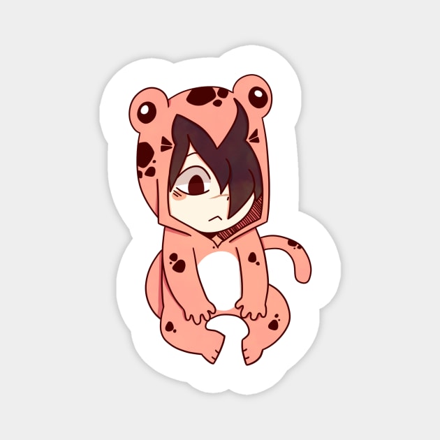 Rogue in Frosch onesie Magnet by Dragnoodles