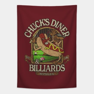 Chucks Diner & Billiards 1981 Tapestry