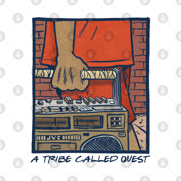 A Tribe Called Quest / Retro Fan Art Design - A Tribe Called Quest - Phone Case