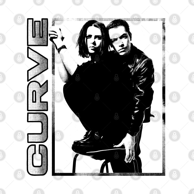 Curve • • 90s Retro Aesthetic Design by unknown_pleasures