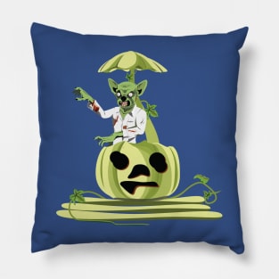Pumpkin Zombie Halloween Pillow