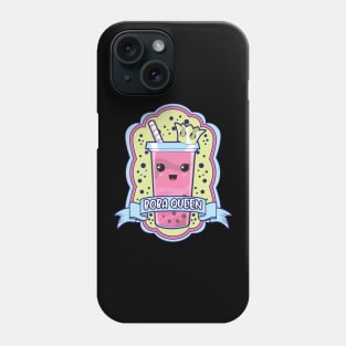 Cute Boba Queen Kawaii Bubble Tea Boba Anime Phone Case