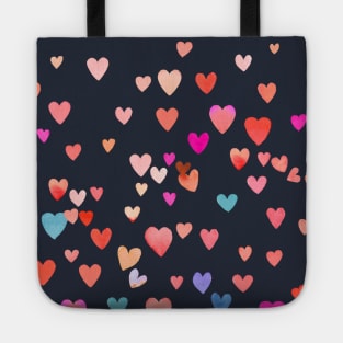 Flying Hearts pink Tote