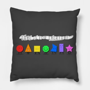 Love Is For Everyone Pillow