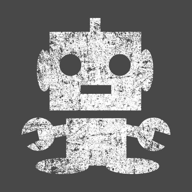 Cute Robot - Distressed by PsychicCat