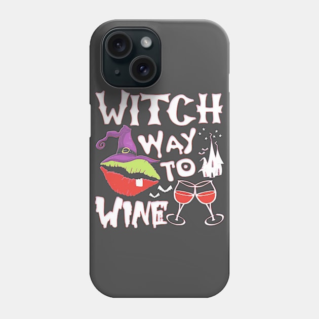 Halloween Drinking Out Witch Phone Case by Tatjana  Horvatić