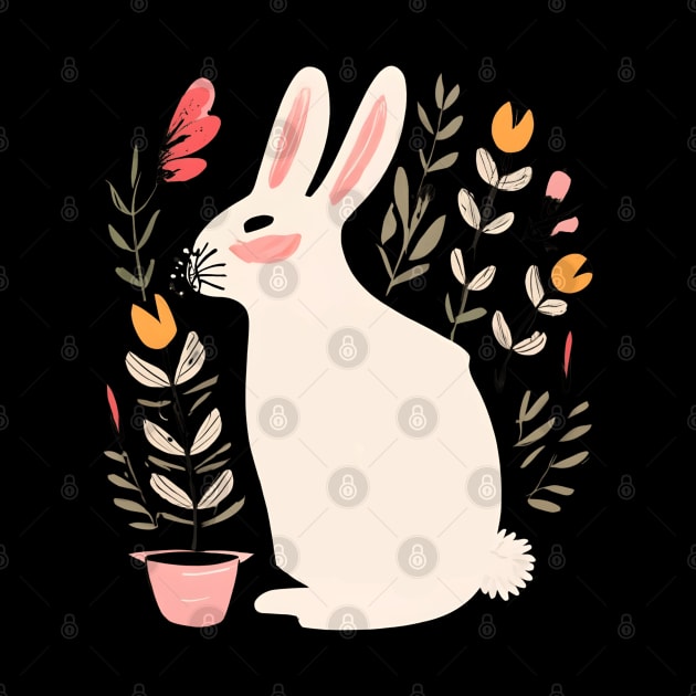 Rabbit art by NomiCrafts