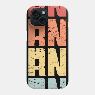 Vintage Text | RN Registered Nurse Nursing Gift Phone Case