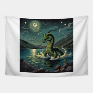 Loch Ness Monster Tapestry