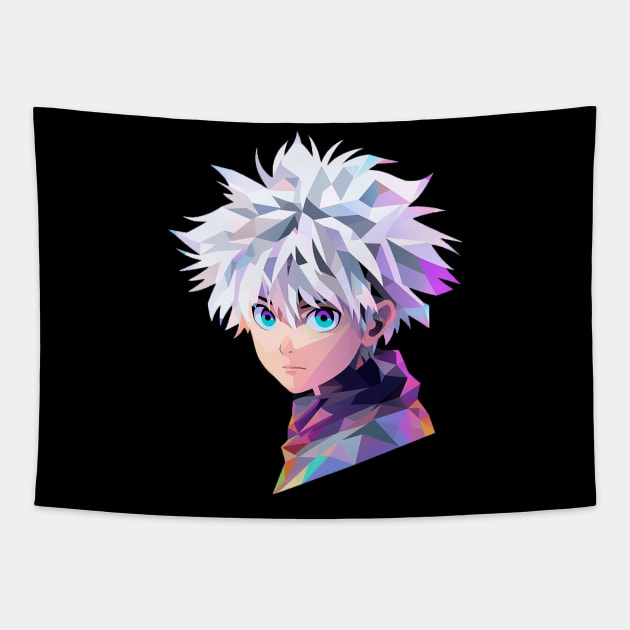 killua Tapestry by lets lifting weights