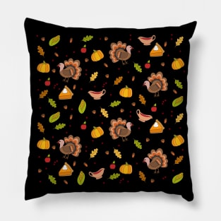 Thanksgiving Turkey pattern Pillow