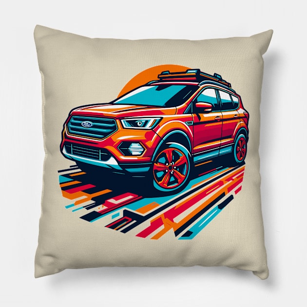 Ford Escape Pillow by Vehicles-Art