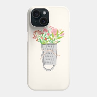 Floral Grater Design Phone Case