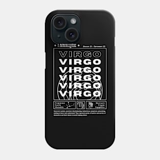 Virgo zodiac sign Phone Case